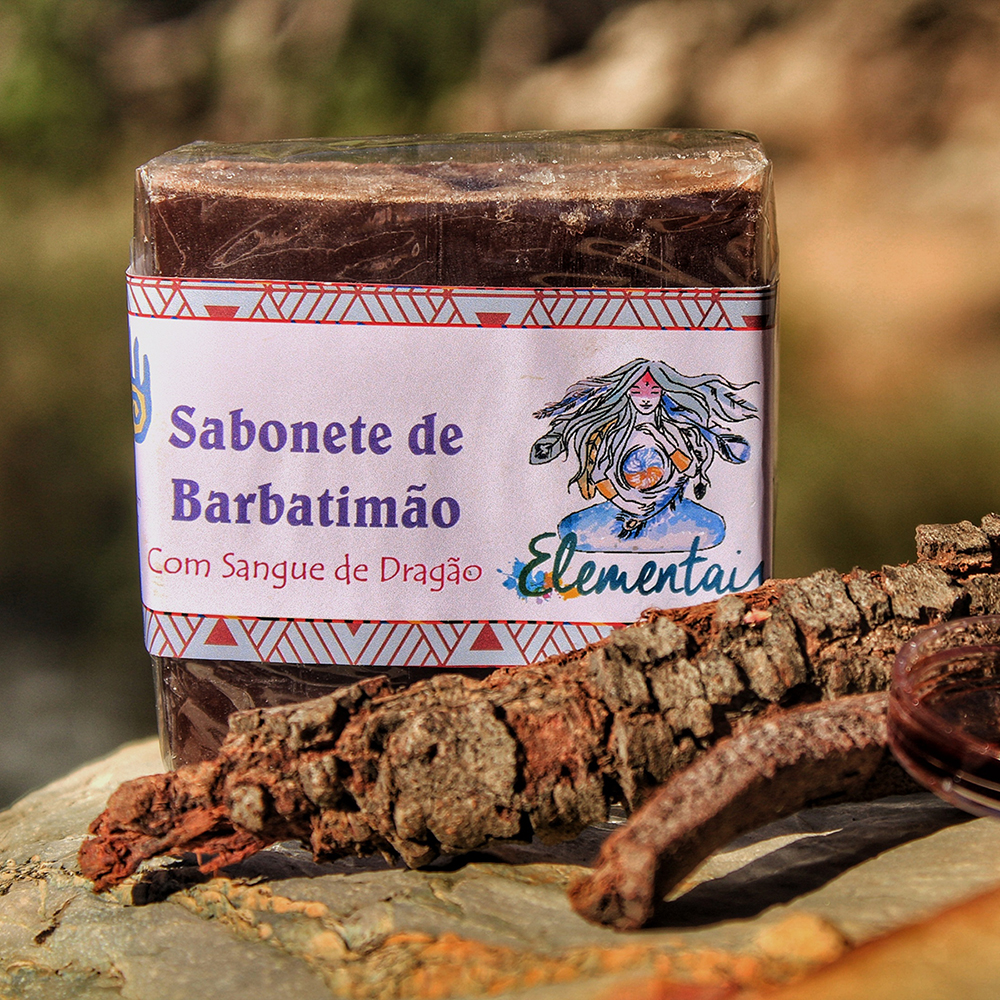 Sabonete de Barbatimão natural da elementais do cerrado